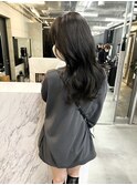 韓国レイヤーカット地毛風暗髪グレージュ 千葉