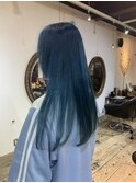 グラデーションブルー