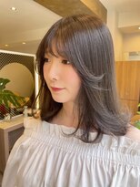 アロン(Allons Ginza)&nbsp;☆大人ガーリーチョコレートふんわりカールミディ小顔.★≡