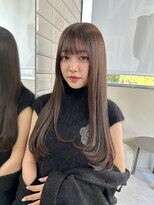 リリー(Lilley)&nbsp;松岡宏海スタイル/天神韓国風/チョコレート/顔まわり/前髪/学割