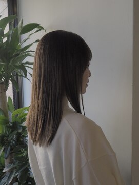 エニィ 池袋西口(Any) 黒髪/グレーベージュ/レイヤーロング/前髪パーマ/池袋 15w