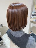 ROY◆ピンクベージュにブラウンをプラス♪ボブ