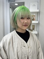 ガガ 心斎橋(GAGA)&nbsp;イメチェン◎ペールベージュ大人ガーリーウルフカット