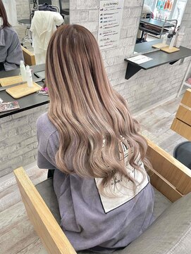 サロンジオ 本厚木(salon the O's) イメチェン/レッドブラウン/フルバング/似合わせカット/本厚木駅