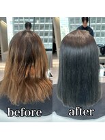 ルミス 銀座(Lumis) ストレートスタイル/艶髪/髪質改善/縮毛矯正/20代30代40代50代