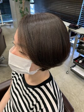 ラブレア(La-Brea) ショートコスメストレート（縮毛矯正）