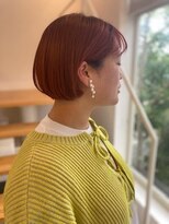 ヘアーズ 沖浜店(HAIRZ)&nbsp;《HAIRZ》オレンジミニボブ☆