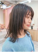 ミディアム/韓国風/レイヤーカット/顔回りカット/柏駅