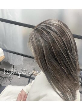 ナンバー アリア 三軒茶屋(N° aria) デザインカラー/ケアブリーチ/派手カラー/グラデーション