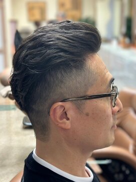 アポロカットステージ 相模大野店 アップバング/ツーブロックマッシュ<理容室>[メンズ/相模大野]