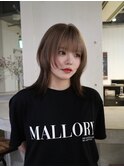 韓国スタイル/ナチュラルくびれヘア_くびれ巻き_レイヤーカット