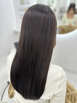 アイニ 大阪上本町店(aini) チョコブラウン/ブラウン/髪質改善