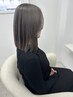 顔周りカット＋髪質改善プレミアムトリートメント　￥9000→￥7800