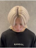 福井/メンズハイトーン/ホワイト/ホワイトブロンド/メンズ
