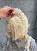 レイヤーカットナチュラルハイトーンデザインカラー[立川駅]