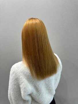 ラルガ 黒崎(Raruga) ハイライトカラーミルクティーベージュレイヤーカット