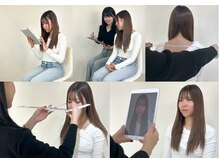 クリアリティ ヘアーサロン 京都駅前本店(clarity hair salon)の雰囲気（ヒアリング、撮影採寸、解析、髪型提案の順にカウンセリング☆）