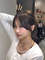 くびれヘア/髪質改善/縮毛矯正/レイヤーカット/韓国/顔周り/銀座