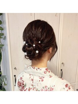 トータルビューティーサロン ディーグレース(TotalBeautySalon D.Grace) 浴衣ヘア/シニオン