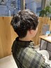 【平日のみ】メンズカット+ニュアンスパーマ¥11660→¥8750