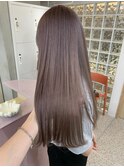 ミディアムヘア/暗めカラー/グランマッシュ/梅田