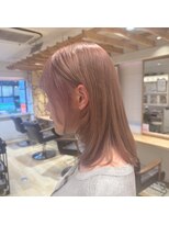 エイト新宿店(EIGHT shinjuku) ピンクベージュ