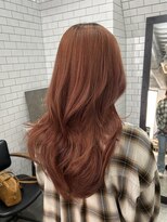 レガーレ(Legare)&nbsp;【広島韓国ヘア】韓国レイヤーカット×オレンジベージュ