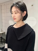 レトン 銀座(leton)&nbsp;ショートボブ/アッシュグレー/ショートカット/似合わせ/銀座