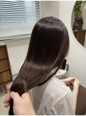 縮毛矯正 Aujua髪質改善トリートメント