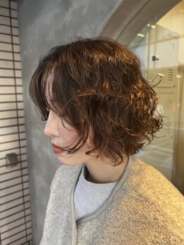 毛流れを熟知した毛先数ミリの単位のショートカット&ショートボブ*くるくるパーマやカラーとも◎[千葉駅]