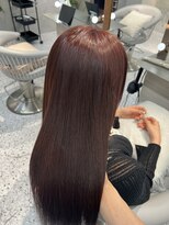 ロール 博多(Role)&nbsp;縮毛矯正/髪質改善/ミディアムレイヤー/酸性ストレート/透明感