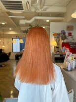 リグ ヘアアンドデザイン(LiG hair&design)&nbsp;オレンジカラー