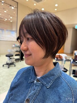 サラ ビューティ サイト 春日(SARA Beauty sight) 【シルエット整形】ショートグラデーション