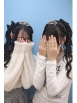 ラルム 仙台駅前店(LARME)&nbsp;あみかちゅサイドポニー×立体リボン