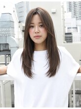 リビンバイアフロート(Livin by afloat)&nbsp;20代30代40代大人ロングレイヤー前髪なし