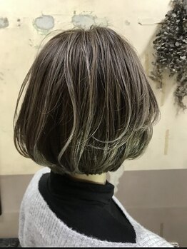 ヘアーデザイン ランプ(Hair design Lump)の写真/2026年6月松前町移転OPEN〉白髪染めでもカラーを楽しむご提案を。