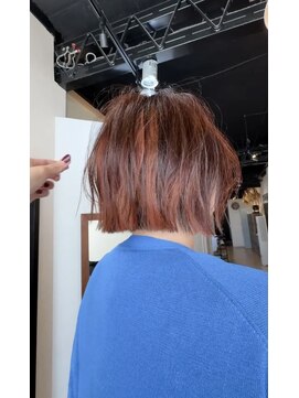 ルポル 大通店(rupolu) オータムオレンジボブ