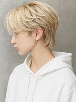 シエル 紙屋町店(CIEL) メンズショート/ハイトーンショート/束感ヘア