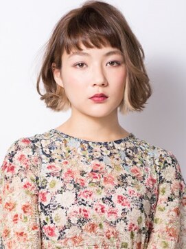 クアトログランシュ ひたちなか店(QUATRO×GranCieux) インナーカラーボブ★QUATRO65★