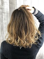 サーヴ ネクスト ヘア 元町店(SERVE next hair) ハイライトグラデーションカラー