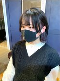 【ツヤ髪】インナーカラーパープル