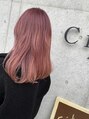 クレーデ ヘアーズ 五日市店(Crede hair's) グラデーションのパープルピンク