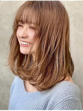ユアーズヘア 日吉店(youres hair) ゆるふわ軽レイヤー　大人かわいい