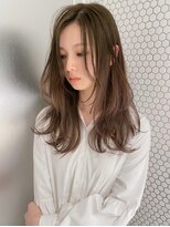 サイン 表参道(SIGN)&nbsp;ザクザクレイヤーカット巻き方簡単ミディアムロング韓国表参道