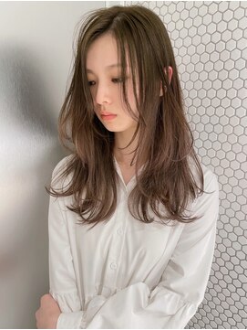 サイン 表参道(SIGN) ザクザクレイヤーカット巻き方簡単ミディアムロング韓国表参道