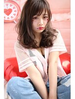 マーリャヘアー(mallia hair) レイヤーが入った軽めセミロングスタイル