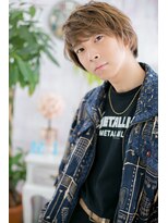 ミック 日暮里店(miq) ハイライトカラーあか抜けサイドグラデーションb1