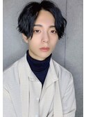 20代30代☆スパイラルパーマと前下がりセンターパート