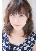 なみなみウェーブうぶバング☆大人ボブパーマぶつ切りボブ所沢