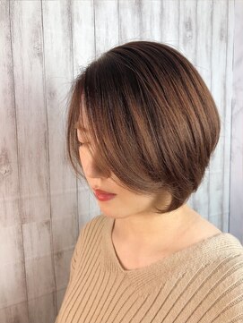 ビューティドレッセヤマノ 池袋パルコ(Beauty Dresse YAMANO) 【髪質改善】キレイめショートボブ